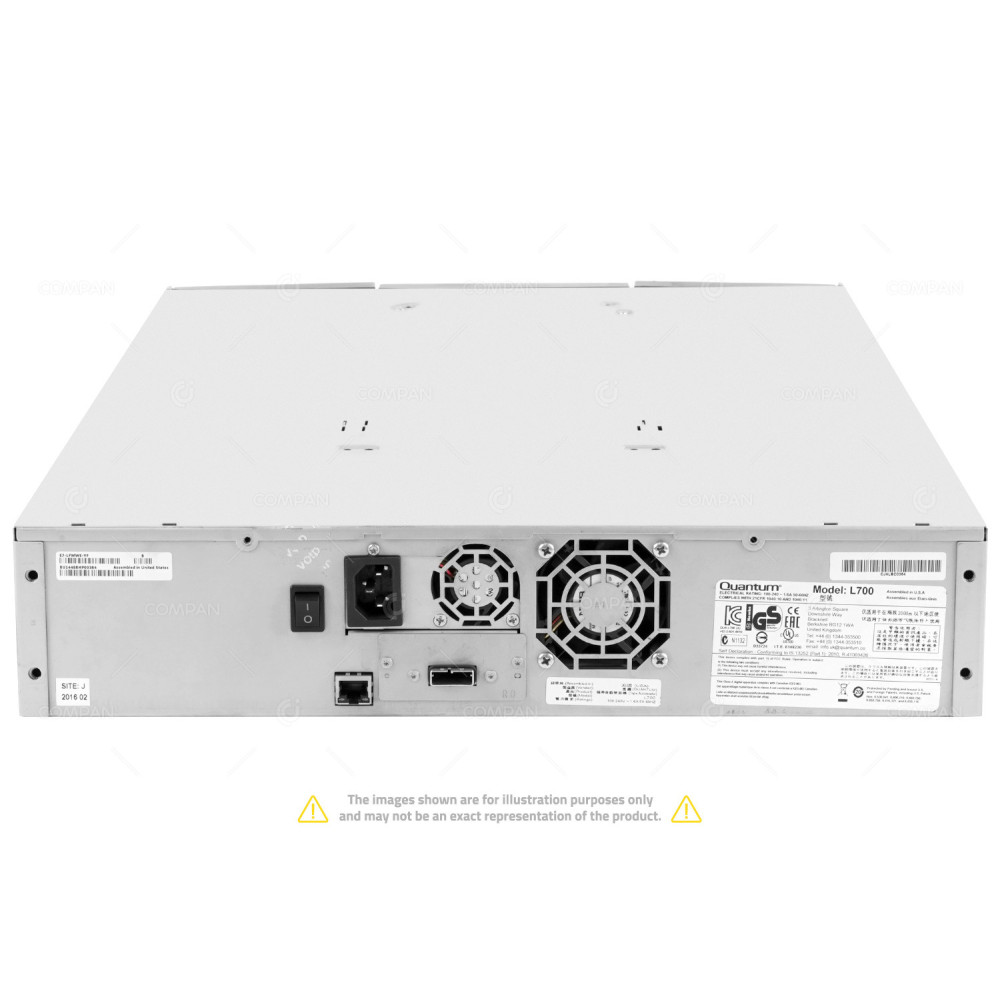 L700 QUANTUM SUPERLOADER3 L700 LTO5 SAS TAPE LIBRARY